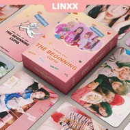 LINXX 55 Pcs CUPID FIFTY THE BEGINNING Album Lomo Card Kpop Photocards  Postcards  Series