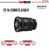 Sony FE 16-35MM F2.8 GM II (Sony Malaysia) (Pre-Order)