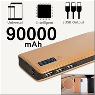 Check out Malyasia Ready stock 100％ 90000mah fast charge powerbank 3UB Power supply LED display for 