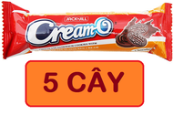 Bánh quy kem socola nhân socola CREAM-O cây 85g