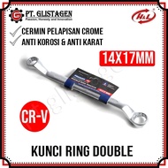 HL Premier Ring Spanner 14 X 17 MM Ring Double Offset Spanner 14x17mm
