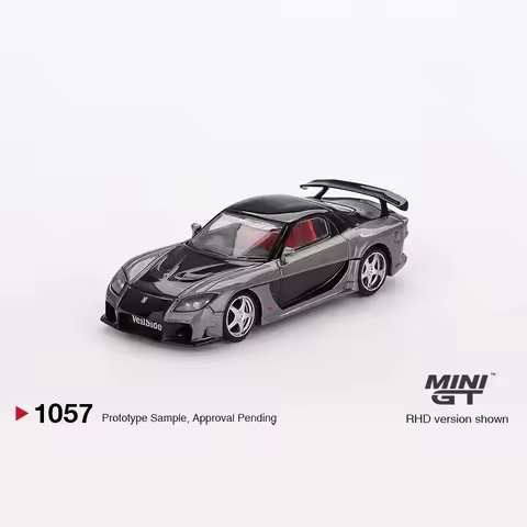Minigt 1/64 1057 Rx-7 Veilside Fortune Alloy Static Car Model