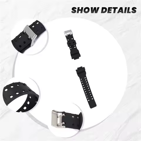 L06A-Natural Resin Replacement Watch Band Strap , For G-Shock GD120/GA-100/GA-110/GA-100C
