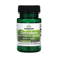 美國Swanson Genistein高含量金雀異黃酮125亳克，60粒膠囊