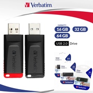Verbatim New Slider USB 2.0/ Store N' Stay Nano USB 2.0 Flash /Thumb/Pen Drive/Pendrive 16GB/32GB/64