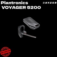 (SG) POLY Plantronics VOYAGER 5200 Bluetooth Headset Earhook Noise Canceling Headset Rotating Microp