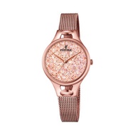 Festina Swarovski 水晶 Bling Bling 女裝手錶F20333_2, 配送珍珠貝母手鐲