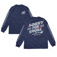 KAOS 2 STROKE SORRY FOR THE SMOKE - Two Racing Long Sleeve T-Shirt I Baju Distro 2Stroke Long Sleeve