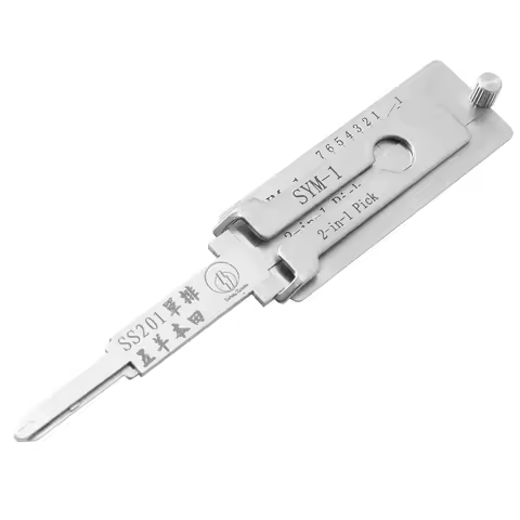 SYM-1 SS201 LISHI 2in1 Tool for Wuyang Honda Motorcycle Lock Cylinder Professional Locksmith Supplie