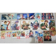 Official Ensemble Stars Merchandise Shikishi Ticket Pasha Polaroid Posca Postcard Izumi Eichi Rei Ta
