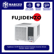 Fujidenzo 1.0 Hp Window Full DC Premium Inverter Aircon IWAR-100GC