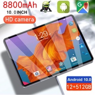 【Hot Sale】 2022 tablet 5G baru 10.1 inch 12GB + 512GB tablet