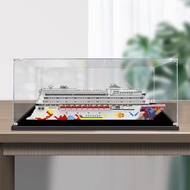 Transparent Acrylic Display Box For Lego The Educational Star Dream Cruise Ship Display Case Dustpro