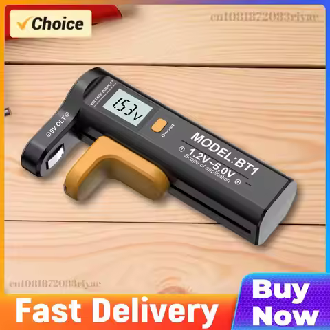 Digital Battery Tester Battery Capacity Tester Volt Checker Battery Capacity Check Detector AA/AAA/C