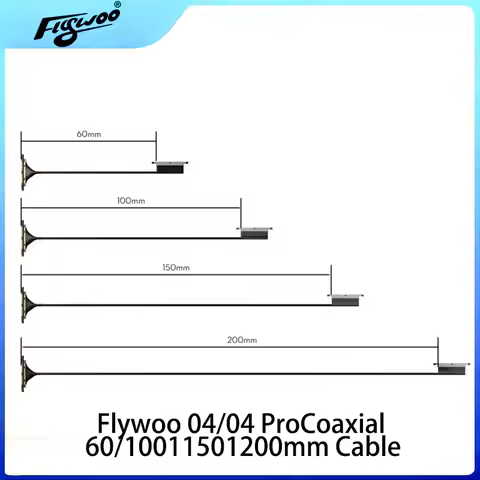 Flywoo Coaxial Cable for DJI O4/O4 pro FPV Drone Compatible - Multiple Lengths Available 60/100/150/