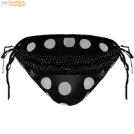Briefs G-String Lace Up Mens Polka Dots Pouch Sissy Thong New Lingerie