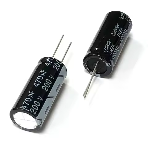 200V470uf 18x40mm Aluminum Electrolytic Capacitor 470uf 200v 470mf 200vdc 470MFD 200wv 22uf 33uf 47u