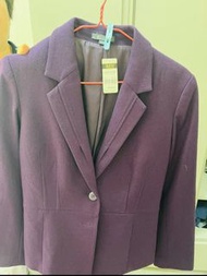 Wanko 紫色西裝外套