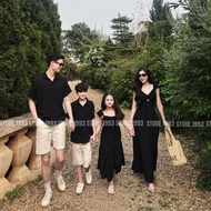 STORE 1993 black polka dot family Couple Set, size 8kg to 105kg