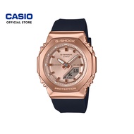 Casio G-Shock Women GM-S2110PG-1A4 Black Resin Band Women Sport Watch