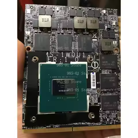 RTX 1080 & 2080 Notebook Graphics Card - High-End GPU for Laptop Gaming & Heavy-Duty Tasks