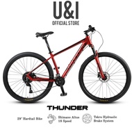 TRS Thunder Aluminum Mountain Bike - Shimano 2x9 Speed (29")