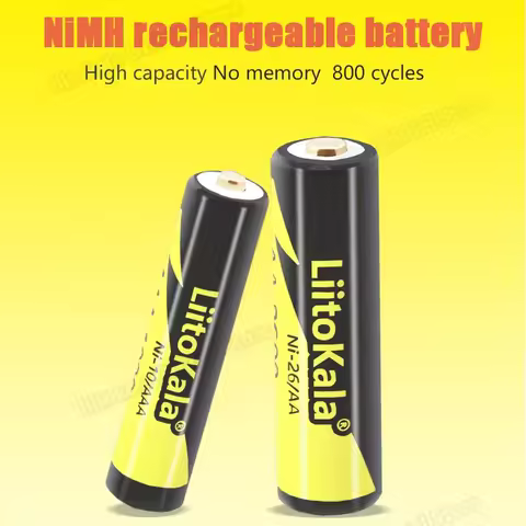 1-24PCS 1.2V AA 2600mAh Ni-26 Ni-MH Rechargeable Battery