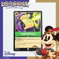 Signed Contract-101/204 U-Disney Lorcana (Disney Lorcana) (Fabled)