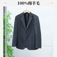 100% Wool Brand withdrawal Cabinet Spring Autumn Men's High-End Business Casual Suit Jacket 4W071/4Y