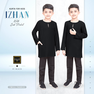 * New Arrival * Kurta IZHAN Kanak-Kanak Lelaki Plain by H&H Textiles