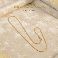 22k / 916 Gold Snake Necklace by Best Gold Shop