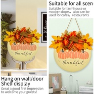 Fall Hanging Wood Sign Pumpkin Wooden Thanksgiving Decoratio