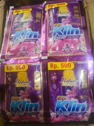 So Klin Liquid Cair Sachet 1 Renceng isi 12pcs x 20ml