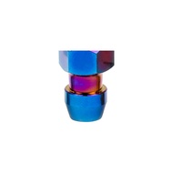 【Coro123】 Wanyifa Titanium Clutch Slave Cylinder Brake Caliper Single Banjo M6 M8 M10 X 1.0 / 1.25mm