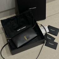 🈶️購證❤️#ysl #黑金 #手機包 #鏈條包 #woc