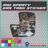 ✸ ☸ ✤ mio sporty gas tank sticker printed laminated