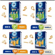 Frisian flag primagro 1 dan 3 800gr rasa madu vanila coklat exp