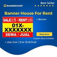 Banner Printing, Property Banner, House For Sale or Rent / Shop For Sale or Rent/ Room For Rent...