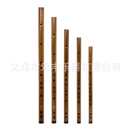 Flannel Bag Bamboo Flute Refined Bitter Bamboo Flute Professional Bamboo Flute High-End Horizontal F