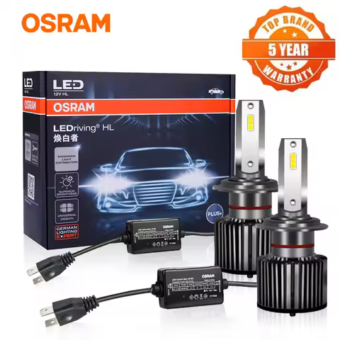 OSRAM Mini Canbus H4 H7 H1 LED Car Headlight 50W 6000K Car Lamps 9005 HB3 9006 HB4 H8 H9 H11 Fog Lig