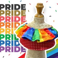 快樂驕傲寵物圍巾