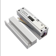 DC12V Frameless ล็อคประตูกระจกล็อคแม่เหล็กไฟฟ้า NC Fail Safe Swing Glass Lock ล็อคประตูไฟฟ้า COM NO