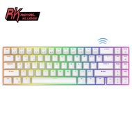 Royal Kludge RK71 Gaming Mechanical Keyboard Bluetooth Wireless 70 RGB Backlit 71 Keys Dual Mode Typewriter For Office Laptop