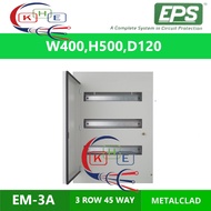 EPS EM-3A 3ROW 45WAY METAL CLAD ENCLOSE DB BOX