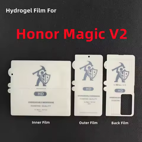 HD Hydrogel Film For Honor Magic V2 Screen Protector For Honor Magic V2 Clear Protective Film Full C