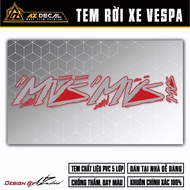 Decal Xe Máy Vespa Sprint / Primavera Thiết Kế MVS Modern Vespa Saigon | VPSP49 | Team Hình Dán Tem
