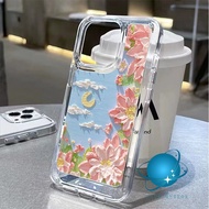 HP Original art flower flower Case Xiaomi 14 Redmi 15C C85 13X 13C poco C65 M6 X6 Pro Premium Note 1