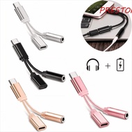 PRESTON Audio Cables Headphones Adapter Headset Aux Cable Type C to 3.5mm Digital Cables 3.5mm Jack 