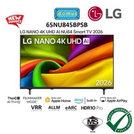 2026 50 55 65 75 Inch LG NANO 4K UHD AI NU84 / UA80 Smart TV 65" Smart TV Murah Television 电视机 65NU8