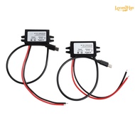 ลีแอนเดอร์โมดูลตัวแปลงไฟฟ้ากระแสตรง12V 24V ถึง5V USB C 3A 15W สำหรับติดกล้องติดรถยนต์เครื่องจีพีเอส